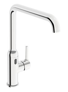 HANSA VANTIS STYLE Hybrid drezová senzorová batéria, napájanie zo siete, Bluetooth, chróm