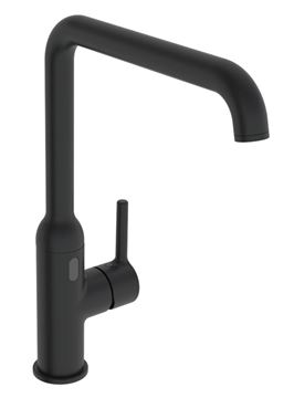 HANSA VANTIS STYLE Hybrid drezová senzorová batéria, napájanie zo siete, Bluetooth, matná čierna