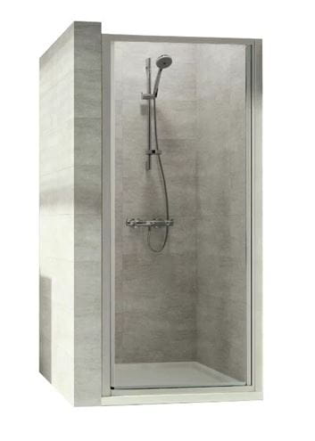 CONCEPT 70 sprchové dvere 80x190 cm, krídlové, strieborná matná/číre sklo E24001.087.322 Obrázek - Hlavní obrázek