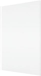 CONCEPT 100 bočná stena 100x190 cm, biela/číre sklo