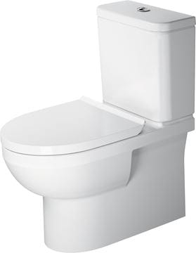 DURAVIT NO.1 WC kombi misa, Rimless splachovanie, zadný a spodný odpad