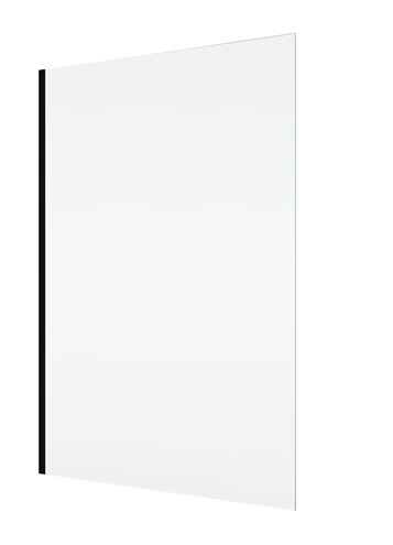 CONCEPT 400 bočná stena 120x197 cm, matná čierna/číre sklo CA0205.123.322 Obrázek - Hlavní obrázek