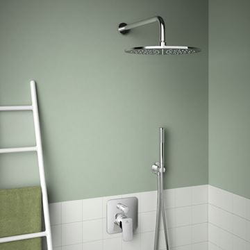 IDEAL STANDARD IDEALRAIN sprchové rameno 400 mm, nástenné, chróm B9445AA Obrázek - fotka