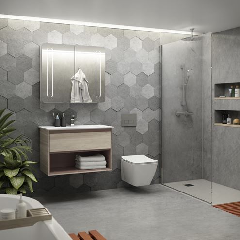 IDEAL STANDARD IDEALRAIN sprchové rameno 162 mm, stropné, chróm B9446AA Obrázek - fotka
