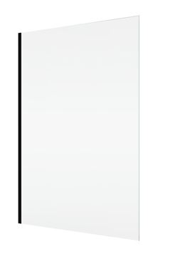 CONCEPT PIVOT STYLE PT-PPS bočná stena 100x190 cm, čierna/číre sklo