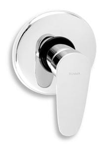 NOVASERVIS TITANIA SMART sprchová podomietková batéria, s telesom, chróm