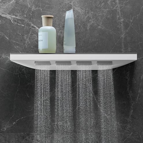 HANSGROHE RAINFINITY 500 1JET nástenná bočná sprcha, matná biela 26243700 Obrázek - fotka