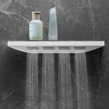 HANSGROHE RAINFINITY 500 1JET nástenná bočná sprcha, matná biela 26243700 Obrázek - fotka