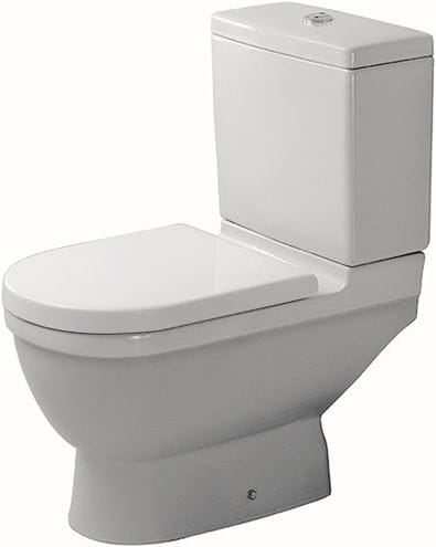 DURAVIT STARCK 3 WC kombi misa, spodný odpad, WonderGliss 01260100001 Obrázek - Hlavní obrázek