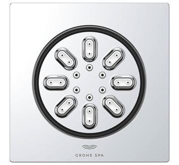 GROHE RAINSHOWER AQUA SMARTACTIVE podomietková bočná sprcha, 2 prúdy, s telesom, Water Saving, chróm 26802000 Obrázek - fotka