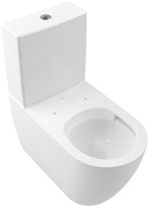 VILLEROY & BOCH SUBWAY 2.0 WC kombi misa, zadný odpad, DirectFlush, CeramicPlus, alpská biela