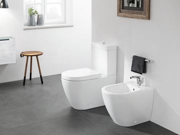 VILLEROY & BOCH SUBWAY 2.0 WC kombi nádržka, bočný a zadný prívod vody, Dual-Flush, CeramicPlus, alpská biela 570611R1 Obrázek - fotka