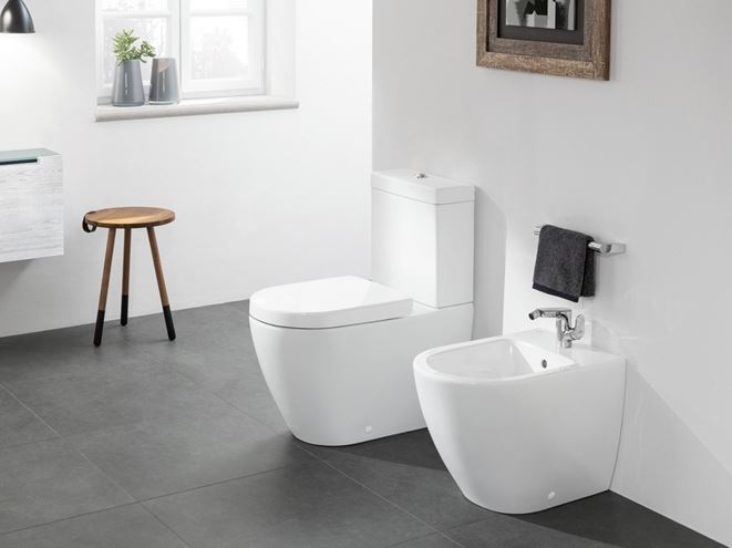 VILLEROY & BOCH SUBWAY 2.0 WC kombi nádržka, bočný a zadný prívod vody, Dual-Flush, CeramicPlus, alpská biela 570611R1 Obrázek - fotka