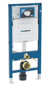 GEBERIT DUOFIX montážny prvok pre WC 112 cm, so splachovacou nádržkou Sigma 12 cm