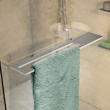HÜPPE SELECT+ stena walk-in 120x200 cm, matná strieborná/číre sklo SL0105.087.322 Obrázek - fotka