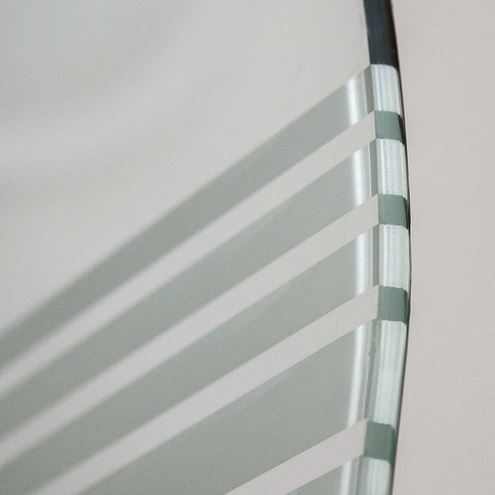 ROTH PROJEKT SCREEN vaňová zástena 75x130 cm, lietacia, biela/sklo potlač 4000222 Obrázek - fotka