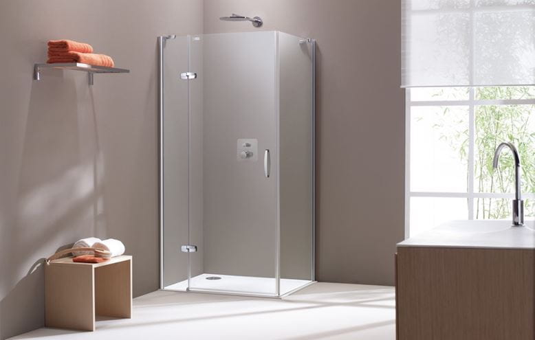 HÜPPE AURA ELEGANCE SW 750 bočná stena 75x190 cm, lesklá strieborná/číre sklo 401601.092.322 Obrázek - fotka
