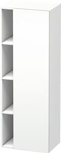 DURAVIT DURASTYLE nízka skrinka 50x36x140 cm, 1 dvierka, 3 police, pánty vpravo, matná biela