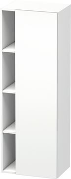 DURAVIT DURASTYLE nízka skrinka 50x36x140 cm, 1 dvierka, 3 police, pánty vpravo, matná biela