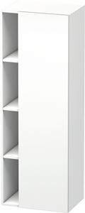 DURAVIT DURASTYLE nízka skrinka 50x36x140 cm, 1 dvierka, 3 police, pánty vpravo, matná biela