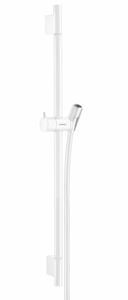 HANSGROHE UNICA S PURO sprchová tyč 718 mm s držiakom, hadica, matná biela