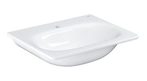 GROHE ESSENCE umývadlo 60 cm, s otvorom pre batériu a prepadom, PureGuard, alpská biela