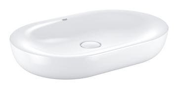 GROHE ESSENCE umývadlo na dosku 60 cm, bez prepadu, PureGuard, alpská biela