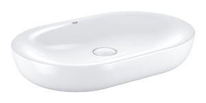 GROHE ESSENCE umývadlo na dosku 60 cm, bez prepadu, PureGuard, alpská biela