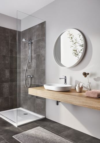 GROHE ESSENCE umývadlo na dosku 60 cm, bez prepadu, PureGuard, alpská biela 3960800H Obrázek - fotka