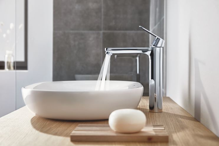 GROHE ESSENCE umývadlo na dosku 60 cm, bez prepadu, PureGuard, alpská biela 3960800H Obrázek - fotka