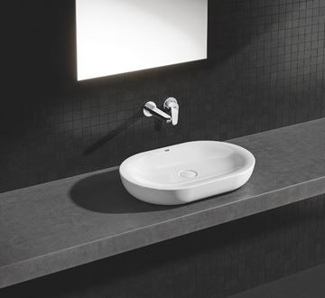 GROHE ESSENCE umývadlo na dosku 60 cm, bez prepadu, PureGuard, alpská biela 3960800H Obrázek - fotka