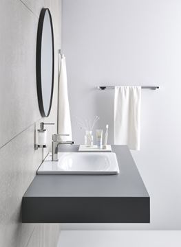 GROHE ESSENCE umývadlo 60 cm, s otvorom pre batériu a prepadom, PureGuard, alpská biela 3956500H Obrázek - fotka