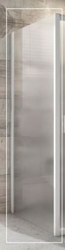 RAVAK BLIX BLPS 80 bočná stena 80x190 cm, biela/sklo grape