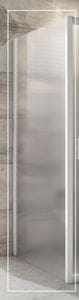 RAVAK BLIX BLPS 90 bočná stena 90x190 cm, biela/sklo grape