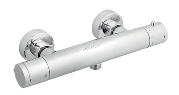 NOVASERVIS METALIA 54 sprchová nástenná termostatická batéria, chróm