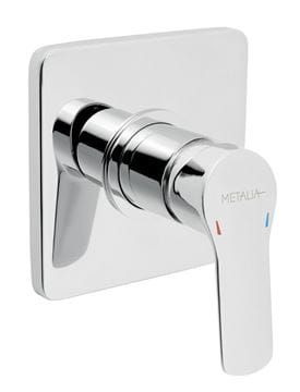NOVASERVIS METALIA 54 sprchová podomietková batéria, s telesom, chróm