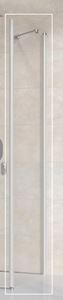 RAVAK CHROME CPS 100 bočná stena 100x195 cm, satin/číre sklo