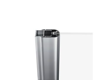 RAVAK CHROME CPS 80 bočná stena 80x195 cm, satin/číre sklo 9QV40U00Z1 Obrázek - fotka