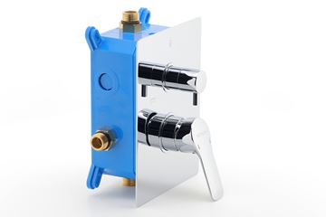 NOVASERVIS METALIA 54 podomietková batéria, pre 3 spotrebiče, s telesom, chróm BOX54051RX,0 Obrázek - fotka