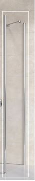 RAVAK CHROME CPS 100 bočná stena 100x195 cm, bright alu/číre sklo