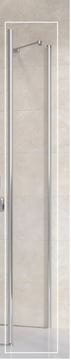 RAVAK CHROME CPS 80 bočná stena 80x195 cm, bright alu/číre sklo