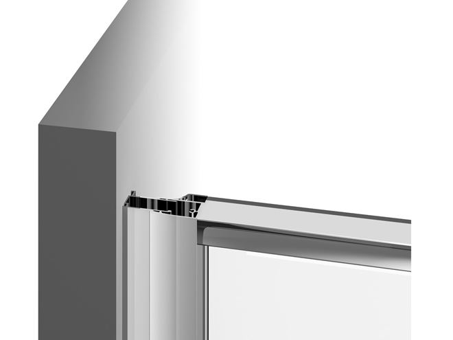 RAVAK PIVOT PPS 100 bočná stena 100x190 cm, satin/číre sklo 90GA0U00Z1 Obrázek - fotka