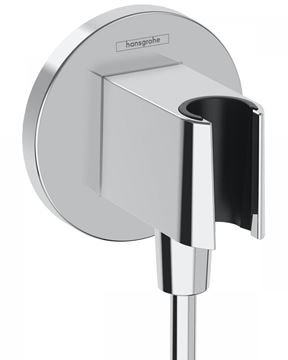 HANSGROHE FIXFIT S držiak ručnej sprchy s pripojením na vodu, chróm