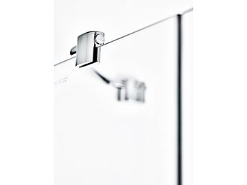 RAVAK SMARTLINE SMPS 100 bočná stena 100x190 cm, chróm/číre sklo 9SPA0A00Z1 Obrázek - fotka