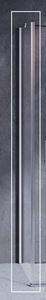 RAVAK SMARTLINE SMPS 80 bočná stena 80x190 cm, chróm/číre sklo