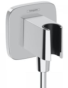 HANSGROHE FIXFIT Q držiak s pripojením na vodu, chróm