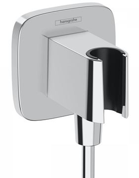 HANSGROHE FIXFIT Q držiak ručnej sprchy s pripojením na vodu, chróm