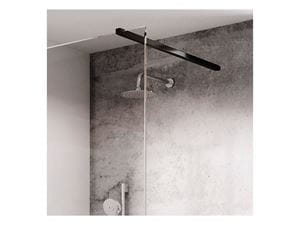 RAVAK WALK-IN W SET 90 WALL/CORNER vzpera 90 cm, čierna