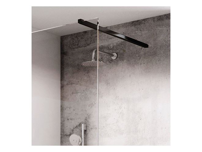 RAVAK WALK-IN W SET 90 WALL/CORNER vzpera 90 cm, čierna GWD010003018 Obrázek - Hlavní obrázek