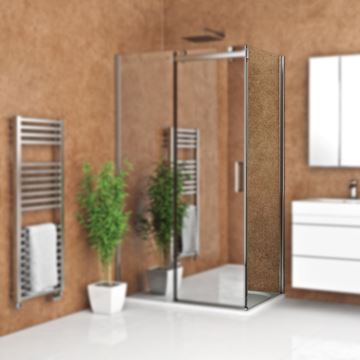 ROTH AMBIENT LINE AMB 800 bočná stena 80x200 cm, brillant/číre sklo 621-8000000-00-02 Obrázek - fotka